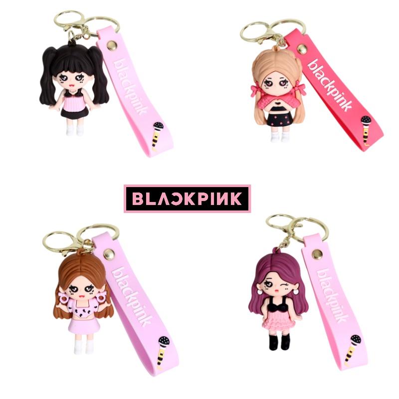Новый силиконовый брелок Blackpink Милый брелок для сумки пары Автомобильный аксессуар