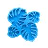 Crystal Epoxy Mold Silicone Mold for Pendant Monstera Shape Craft Mold Silicone Mould Jewelry Making Tool