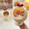 Органайзер для аксессуаров для волос, коробка для хранения заколок, симпатичный органайзер для резинок для волос, шкатулка для украшений, настольная коробка для хранения резинок для волос
