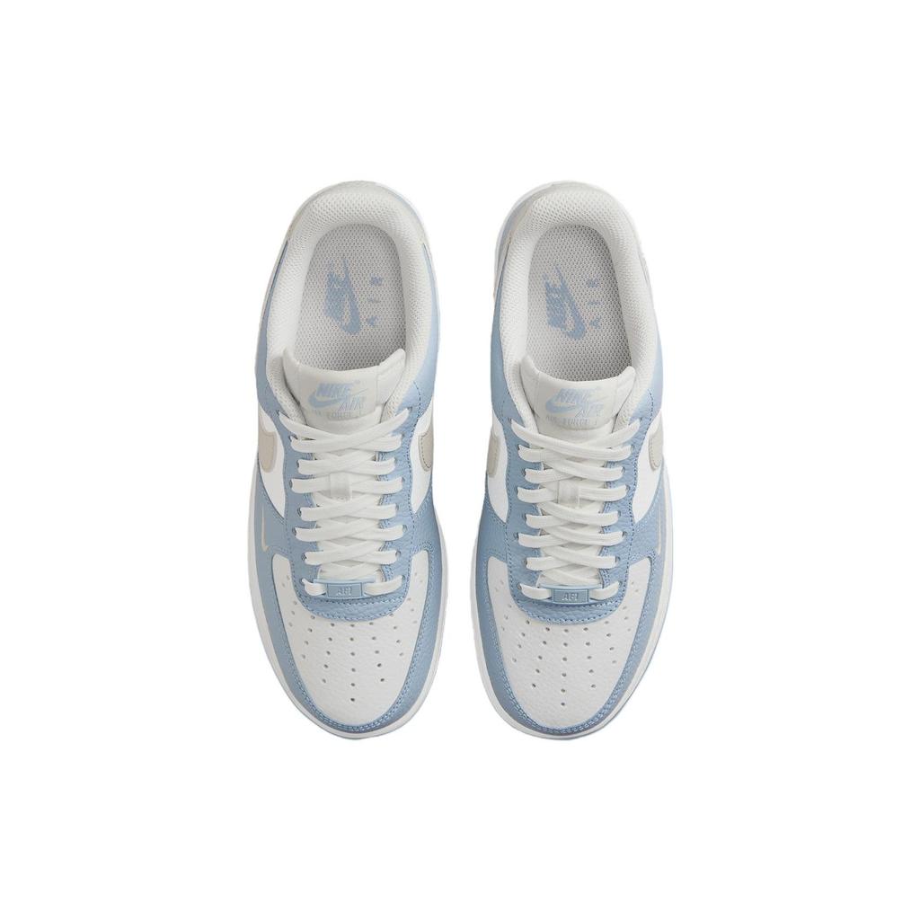 Nike Air Force 1 Low Light Armory Blue Women Sneakers Light-Bone Summit-White HF0022-400