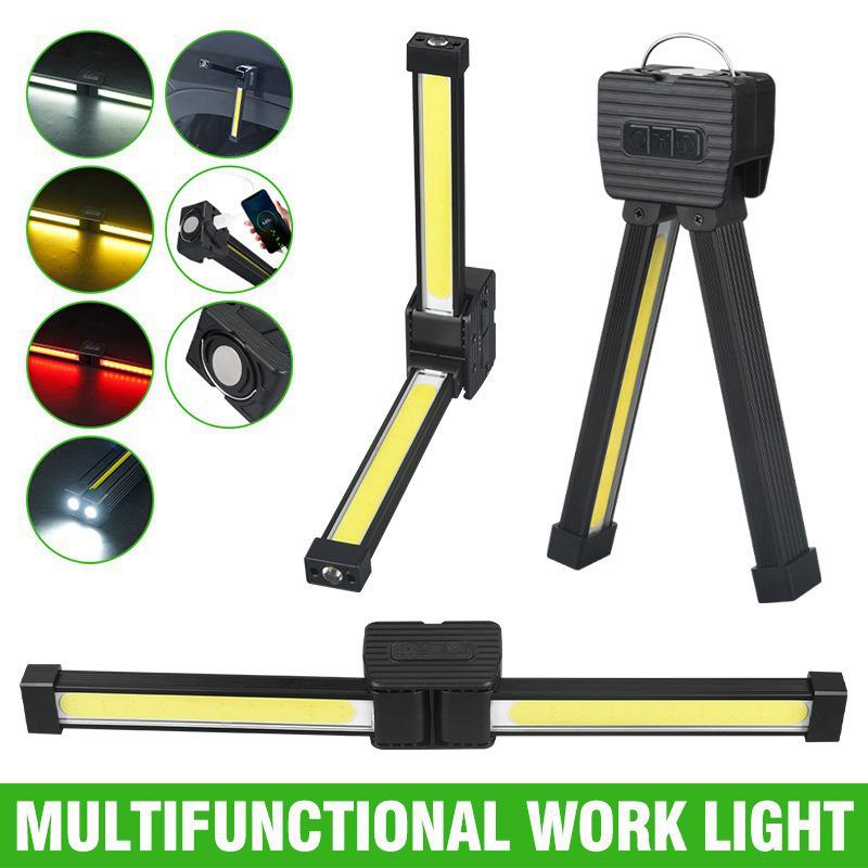 Multi-Functional Folding Camping Flashlight for Outdoor and Auto Repair Use