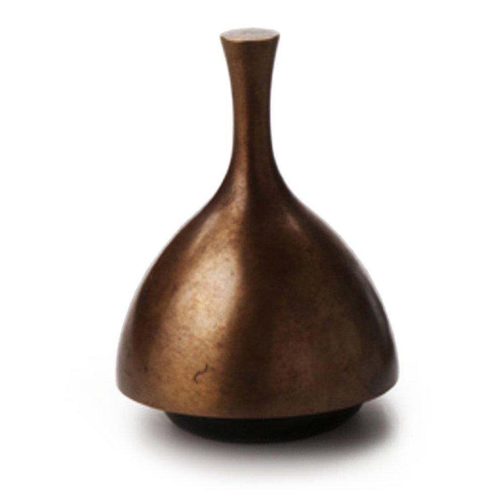 Nousaku Silzin Bronze 506112 Bell Ring Gold Brown H62 Home Accessory 44mm