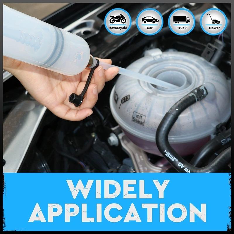 500ML Car Oil Fluid Extractor Auto Special Fuel Transfer Filling Syringe Injecting Pump Suction Vacuum Brake Liquid Extractor