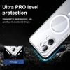 Ударопрочный Магнитный Чехол с Беспроводной Зарядкой для Xiaomi Poco X8 Pro Max PocoX8ProMax PocoX8Pro 5G Прозрачная Задняя Крышка Чехол для Телефона