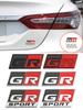 Автомобильная наклейка Логотип Значок GR Sport Наклейки для HV YARiS RZ RC RS C-HR Corolla Prius Harrier Camry Tacoma Venza rav4 GR