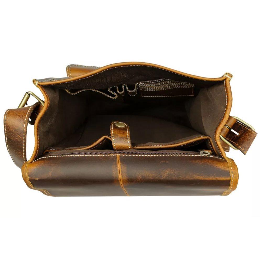 Винтажный рюкзак ручной работы из 100% чистой кожи буйвола, дорожная сумка для колледжа