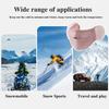Cycling Face Guard with Plush Earmuffs Windproof Warm Fall Winter Cold Weather Outdoor Snow Skiing Motorbike Riding 2-In-1 Ear Protection Face Guard