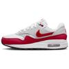 Air Max 1 GS Red 2023 Kids Sneakers Neutral-Grey White Black DZ3307-003