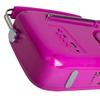 Bluetooth Radio With Metal Handle Vintage Cuisine Magenta Shiny