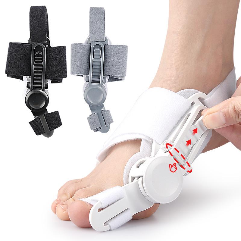 Hallux Valgus Corrector For Men and Women, Adjustable Toe Straightener White