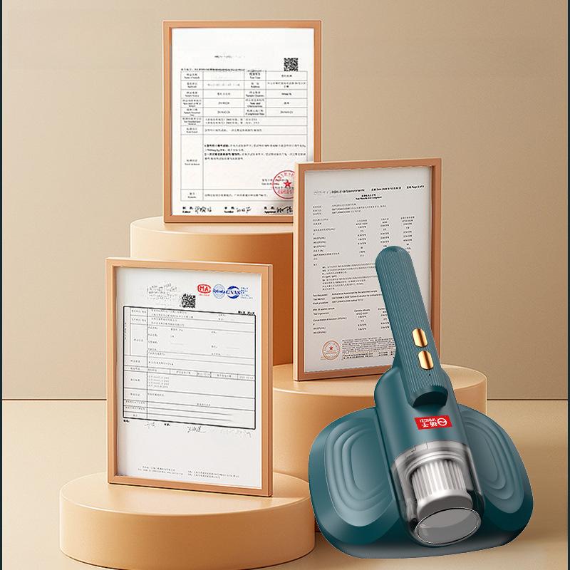 Беспроводной бытовой пылесос для удаления клещей синим светом для кроватей