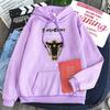 Funny Anime Black Clover THE BLACK BULLS Manga Hoodies Pullovers Clothing Autumn And Winter Gothic Long Sleeve Itself Sweatshirt