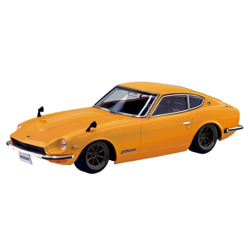 Аошима Бунка Кёзай (АОСИМА) 1/32 Серия Snap Kit Nissan S30 Fairlady Z Кастомные колеса (Сафари коричневый) Пластиковая модель в предварительной окраске 13-SP4