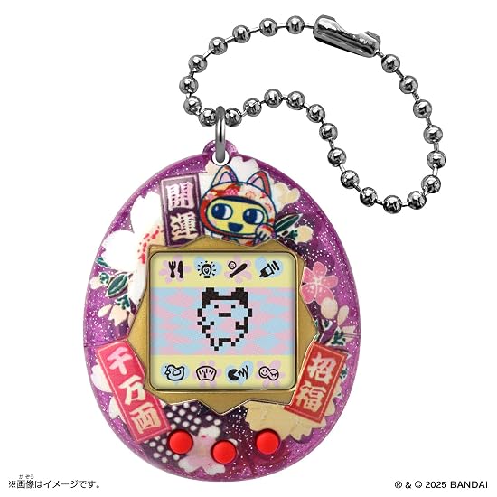 BANDAI Original Tamagotchi Maneki-neko Mametchi inspired by Edo Kimekomi Doll
