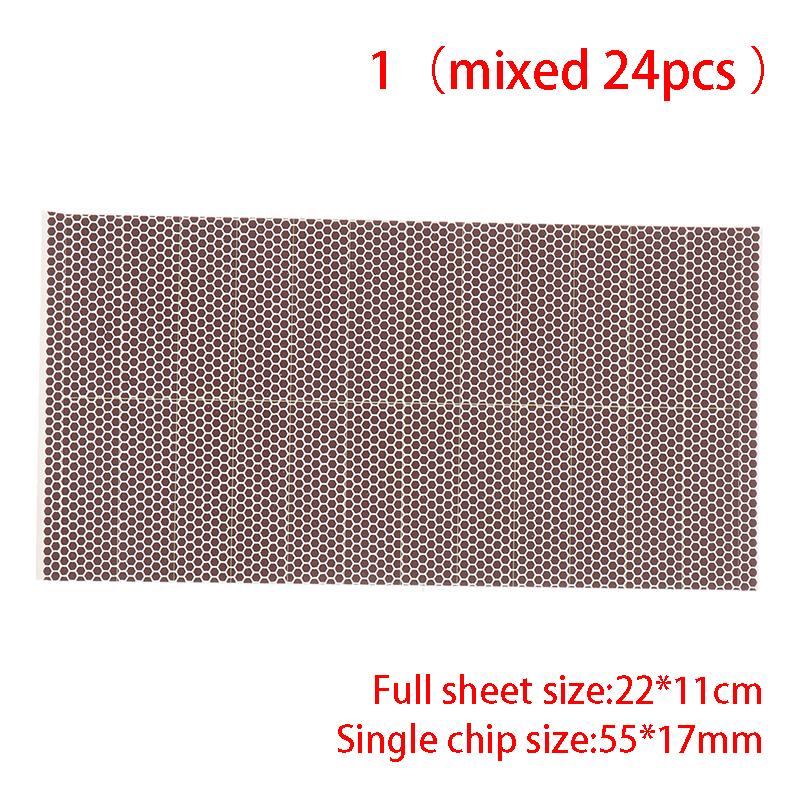 1pcs Matchstick Striker Sticker Adhesive Matches Skin Flame Paper Phosphorus Sheet Match Striker Paper DIY Candle Accessories