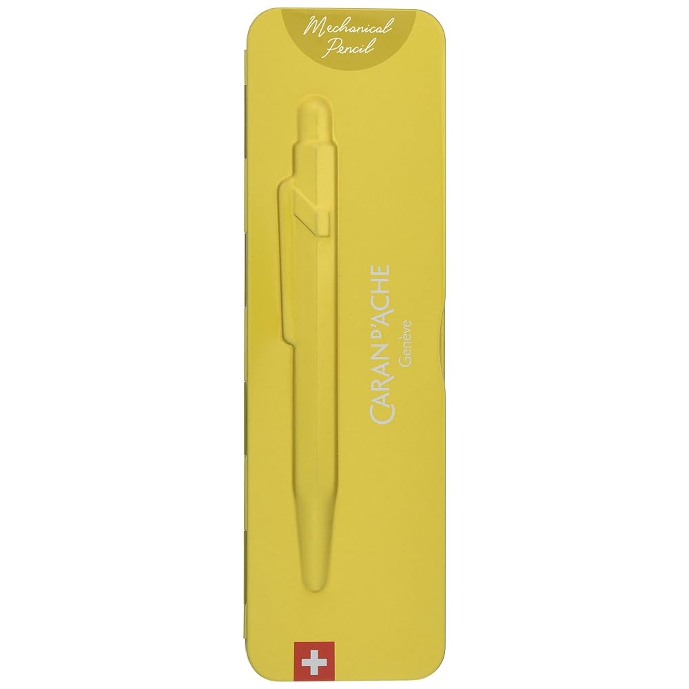 CARAN D'ACHE Mechanical Pencil 849 Mu Gold Bar MF0844-999 05mm Metal Tin Imported