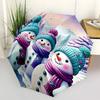 1pc Snowmen Automatic Open/Close Umbrella - Compact Travel Umbrella, Gift for Birthday, Holiday yy260106002
