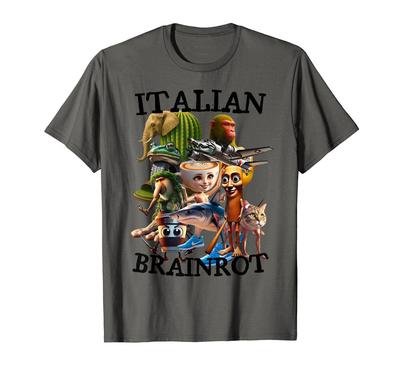 Футболка с персонажами Italian Brain Lot
