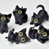 PLA 3D-печатные фигурки кошек Игрушки Модель Котёнок Микро-ландшафтные поделки Дом с привидениями