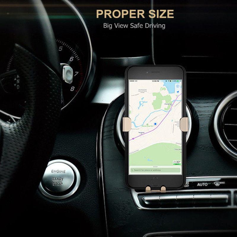 Air Vent Outlet Gravity Car Phone Holder For iPhone 7 6 6s Plus 5S Samsung S8