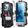 30-метровый водонепроницаемый чехол с Bluetooth для дайвинга, снорклинга, подводной съемки и видеосъемки для iPhone 16 15 14 13 12 11 Pro Max