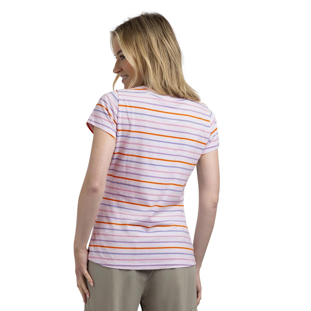 Womens/Ladies Michaela Striped T-Shirt