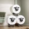Набор из 3 держателей для туалетной бумаги в виде овечек, упаковка OPP - Милый органайзер для ванной комнаты с очаровательным дизайном