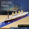 Титаник Строительные Блоки: Образовательная модель круизного судна для мальчиков и девочек - идеальный подарок на День святого Валентина