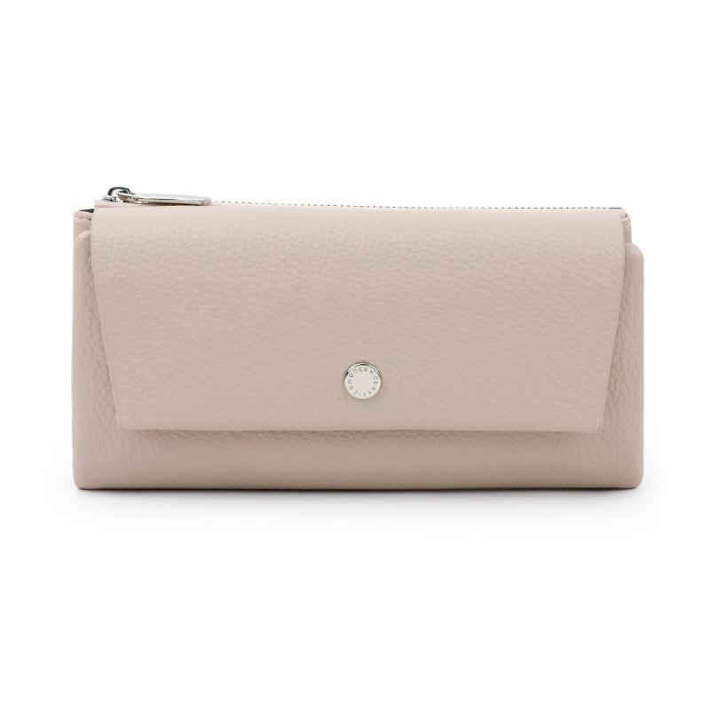 Envelope Women Wallet Quality Leather Clutch Money Clip Large Capacity Card Holder Female Cash Bank Card Storage Bag