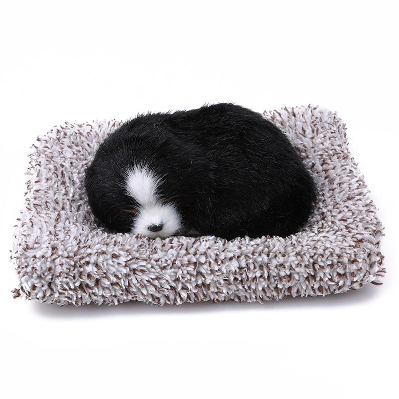 Lovely Simulation Doll Dog Car Ornaments Decoration