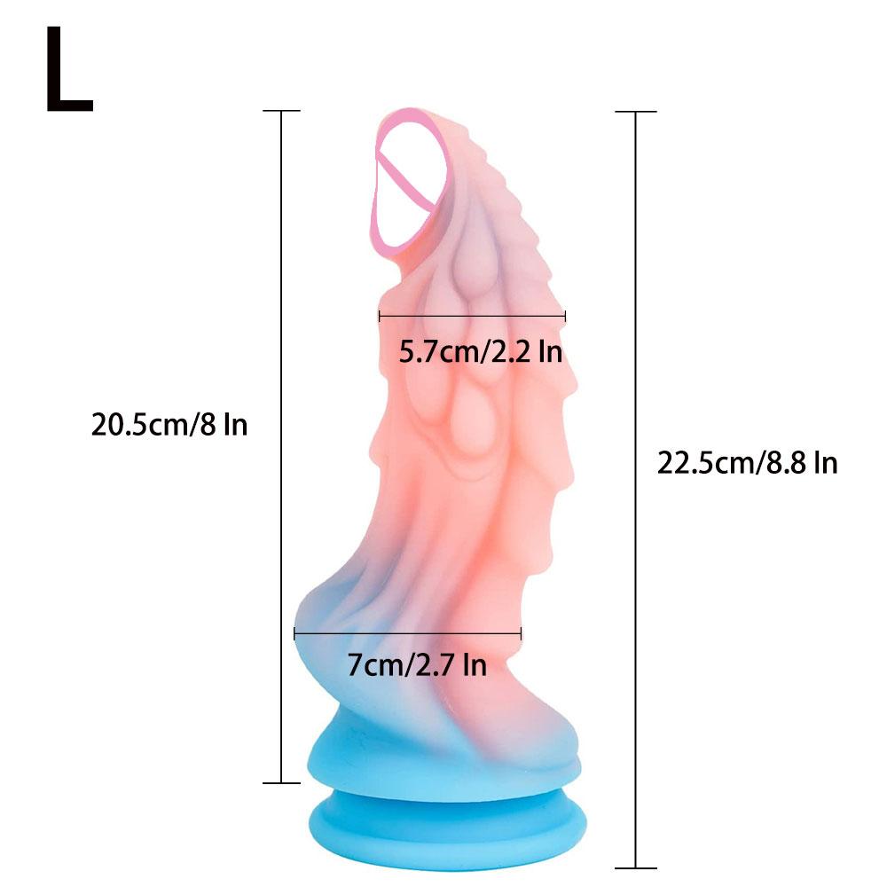 Дракон Дилдо для Женщин Большой Анальный Дилдо Мастурбация Мягкие Монстр Дилдо Силиконовая Анальная Пробка Массажер Простаты 18+ Секс-Игрушки для Мужчин
