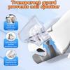 With LED Pet Nail Clipper High Hardness Splash Guard Dog Toenail Trimmer Spring Design Labor-saving Pet Nail Cutter