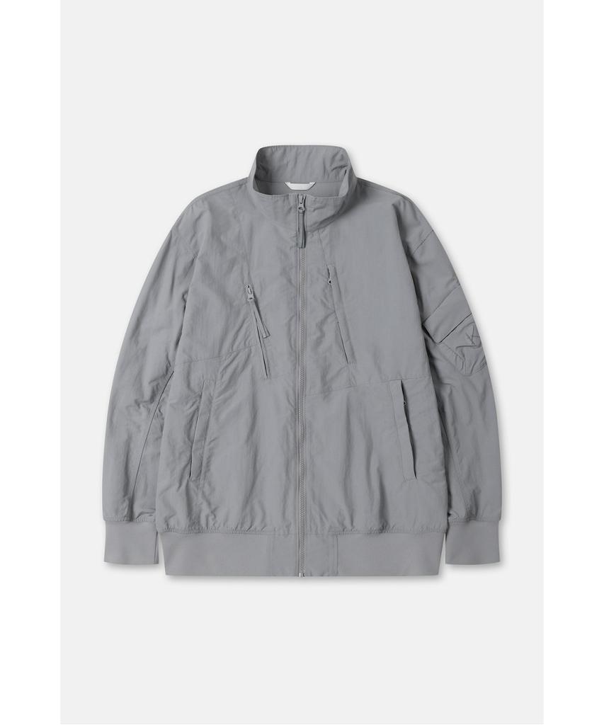 Kolon Sport [Atelier Line] Men'S Multi-Pocket Stand-Neck Blouson Jacket 6Mjjs26511Gry