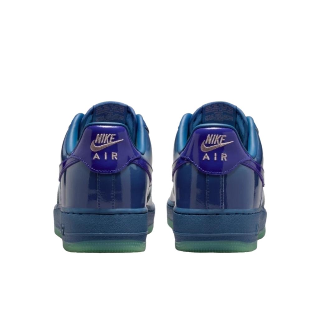 Nike Air Force 1 Low Patent Leather Mystic Navy Grape Ice