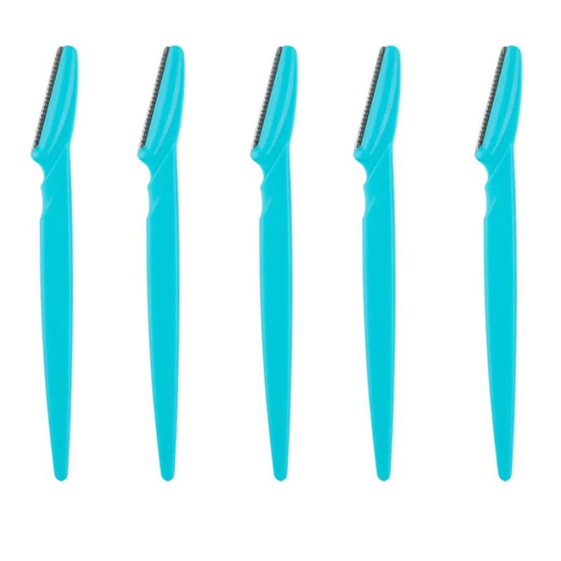 3/10 шт. бритва для бровей, триммер для бровей, женская бритва для удаления волос на лице, лезвия для бровей, косметические инструменты для макияжа