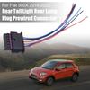 1 шт. Для Fiat 500x 6-контактный задний фонарь, задний фонарь, разъем для заднего фонаря, предварительно смонтированный разъем 61132359993, 15 см, аксессуары для автомобиля с кабелем
