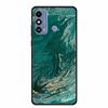 Мягкий силиконовый чехол для ZTE Blade A53 / A53Pro / A53Plus Чехол Мраморный ТПУ Черный Защитный чехол для ZTE Blade A53 Plus Чехол Funda