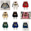 Muay Thai Thai Kick Boxing Shorts Fight Boxer MMA Training Martial Art Satin 6
