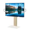WALL TV Stand TV Stand Wall TV Stand WALL V3SW Low Type White Oak Left and Right Swing Angle Adjustment EQUALS [SWING]