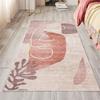 Retro Carpet Living Room Coffee Table Mat American European Bedroom Bedside Carpet Abstract Art Style