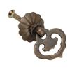 4set Antique Cabinet Handles Bronze Color Auspicious Clouds Shape Vintage Style Decorative DIY