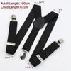 New Adjustable Suspenders Elastic Leather Y-Back Braces Straps Men Women Kids Pants Shirt Girl Skirt Accessories Candy Color