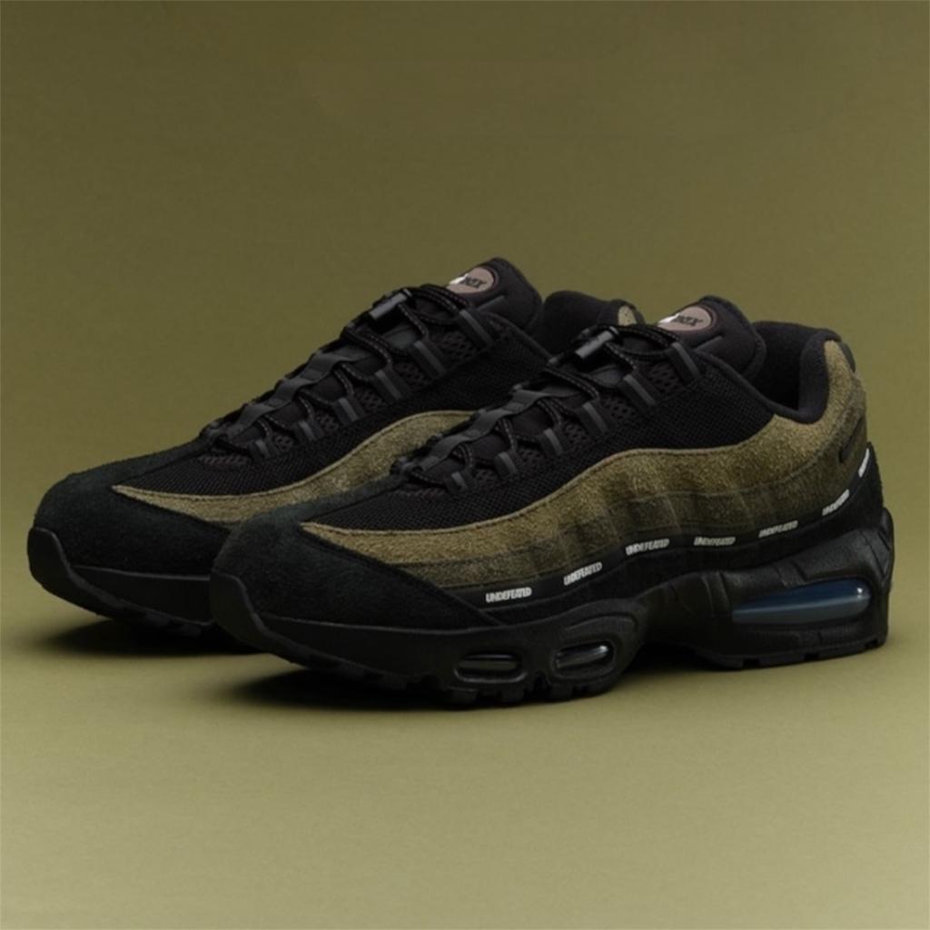 IB4523-200 UNDEFEATED Nike Air Max 95 Medium Olive (Serial Numbered) (Men's)