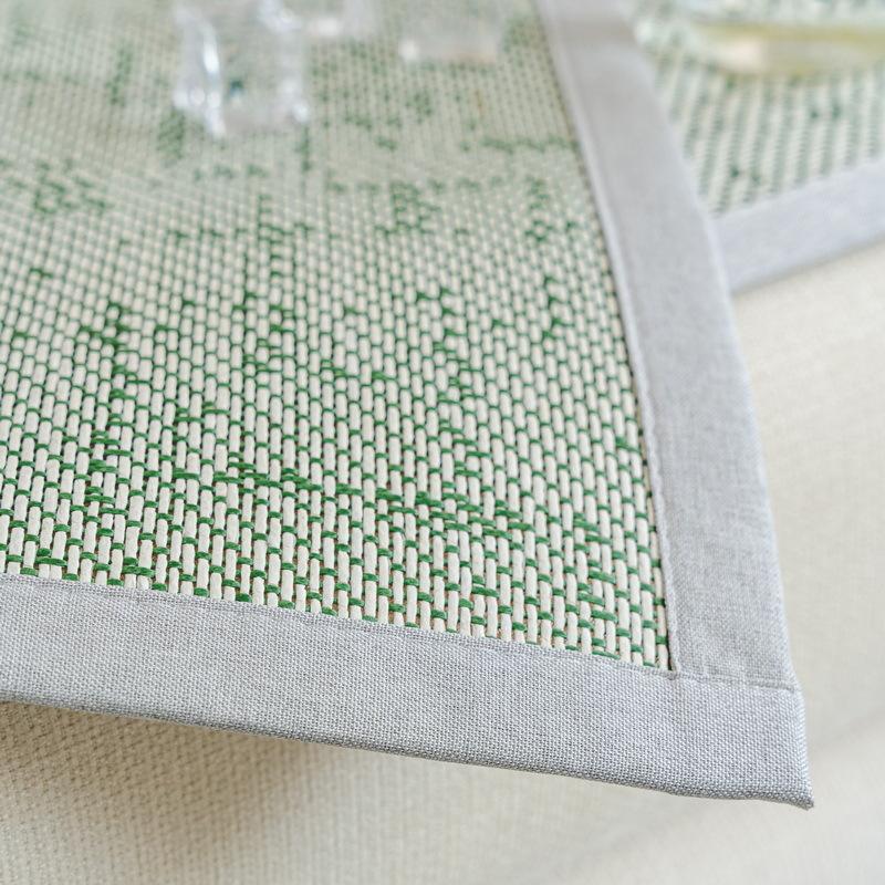 Летний новый легкий роскошный коврик из ледяного ротанга, чехол для подушки дивана, ткань, летний коврик из ледяного шелка, фиксированная нескользящая подушка для сиденья