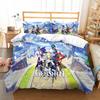 Pop Game Genshin Impact Duvet Cover Set UK Single Double Queen US Twin Full King Size Animal Bedwear