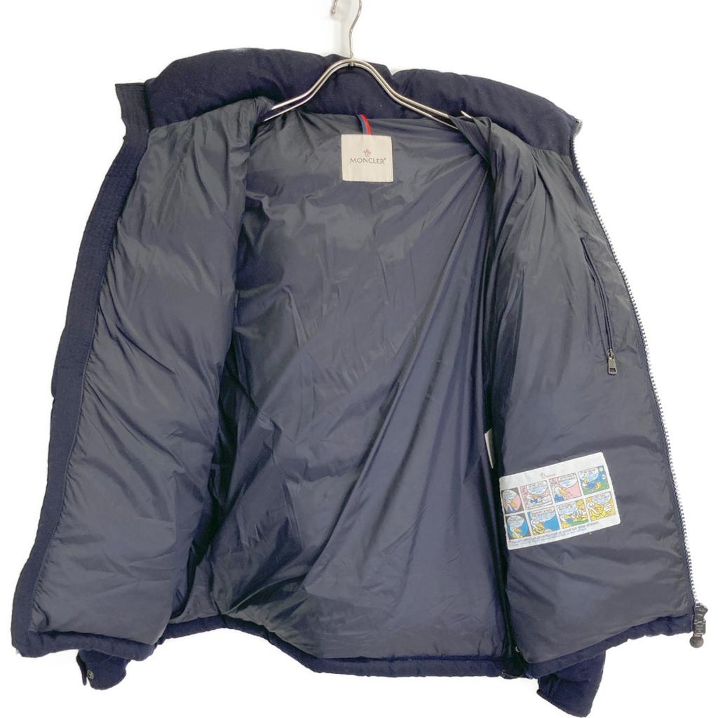 Moncler Montgenevre Down Jacket 5 NavyUsed