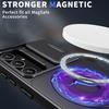 For Samsung Galaxy S23 FE Case PC+TPU+N52 Magnet Phone Protective Shell Compatible with MagSafe