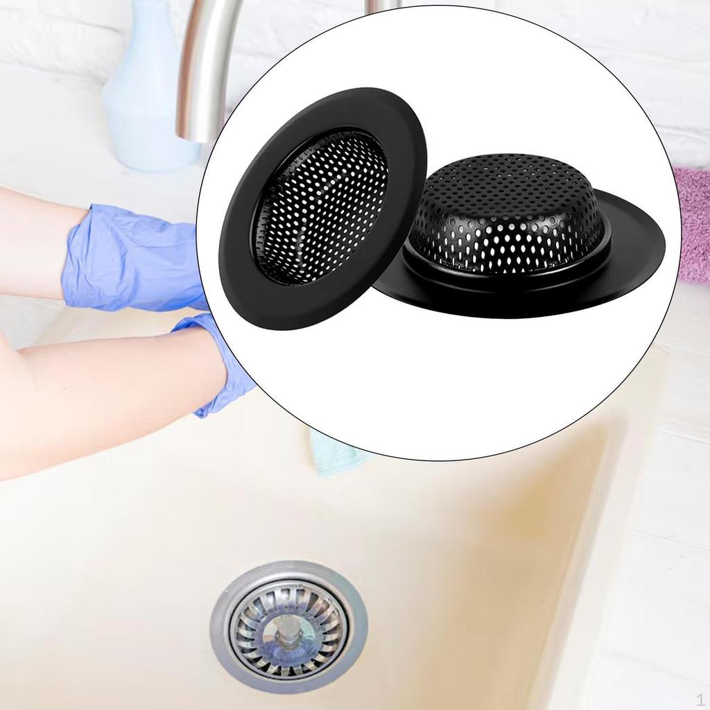 Kitchen Sink Drain Strainer Effectively Replace Stainless Steel Up Stopper Hair Catcher for