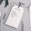 Note Pads Notepads Book Stationery Supplies Loose Leaf Planner Memo Daily Schedule List To Do List