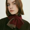 Fashion Women's Cross-Knit Scarf Double-sided Warm Woolen Neckerchief New Cashmere Scarf
